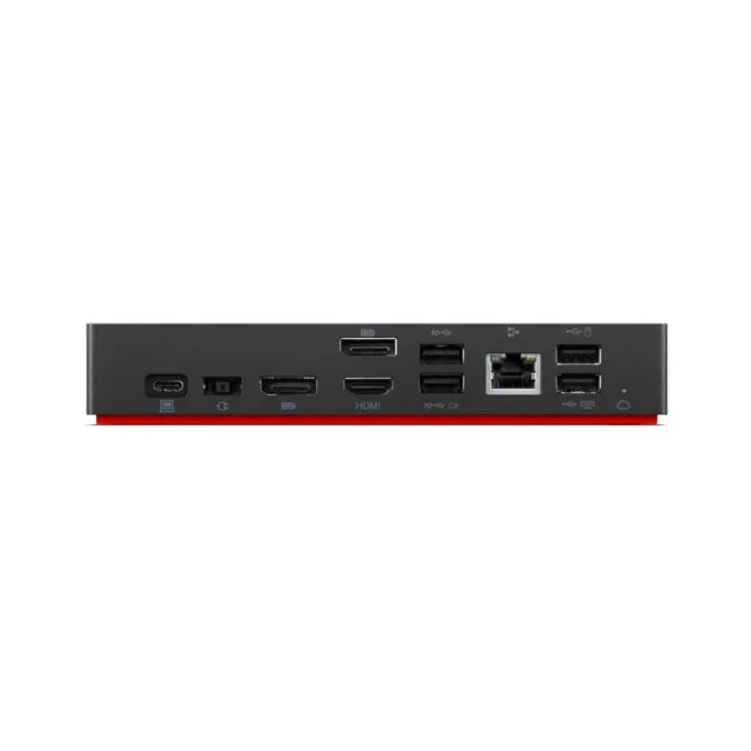 Lenovo ThinkPad Universal Thunderbolt 4 Smart Dock - 135W - Black, 4xUSB-A, 1xUSB-C, HDMI 2.1 + 2×DP — image 5