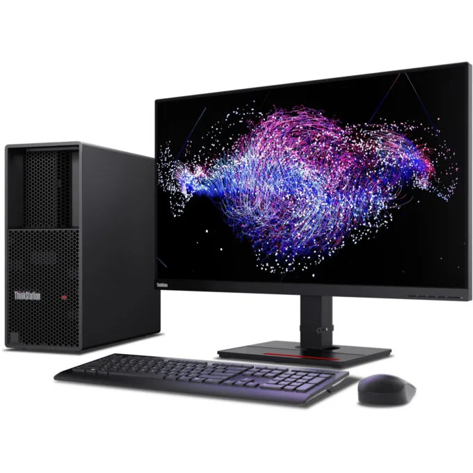 Lenovo ThinkStation P3 Tower - Ultra 7 265K - 64GB DDR5, 1TB PCIe 4.0 SSD, up to 5.5GHz, 750W, Black, Windows 11 Pro — image 3