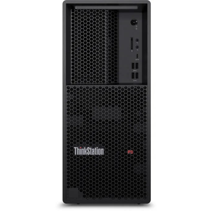Lenovo ThinkStation P3 Tower - Ultra 7 265K - 64GB DDR5, 1TB PCIe 4.0 SSD, up to 5.5GHz, 750W, Black, Windows 11 Pro — image 1