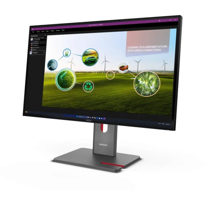 Lenovo ThinkVision P27Q-40 27" QHD IPS 120Hz HDR10 USB-C KVM Monitor — image 5