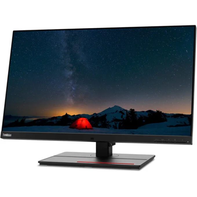 Lenovo ThinkVision P27u-20 - 27" 4K UHD IPS Monitor - Black, USB-C Hub, HDMI, DP, DisplayHDR 400 — image 17