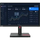 Lenovo ThinkVision T22i-30 21.5" FHD IPS 60Hz 4ms Pivot HDMI/DP/VGA/USB Black