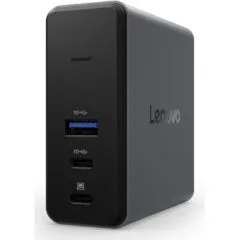Lenovo X9 GaN Charging Dock - X9 - 60W USB-C PD, 2x USB-C, HDMI 4K@60Hz, MicroSD, Grey
