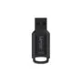 Lexar JumpDrive LJDV400128G-BNBNG - Black USB-A Flash Drive 128GB, USB 3.2 Gen1 (100 MB/s), Slide Design