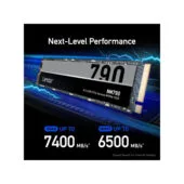 Lexar NM790 4TB M.2 NVMe SSD - PCIe 4.0 x4 7400 MB/s - LNM790X004T-RNNNG