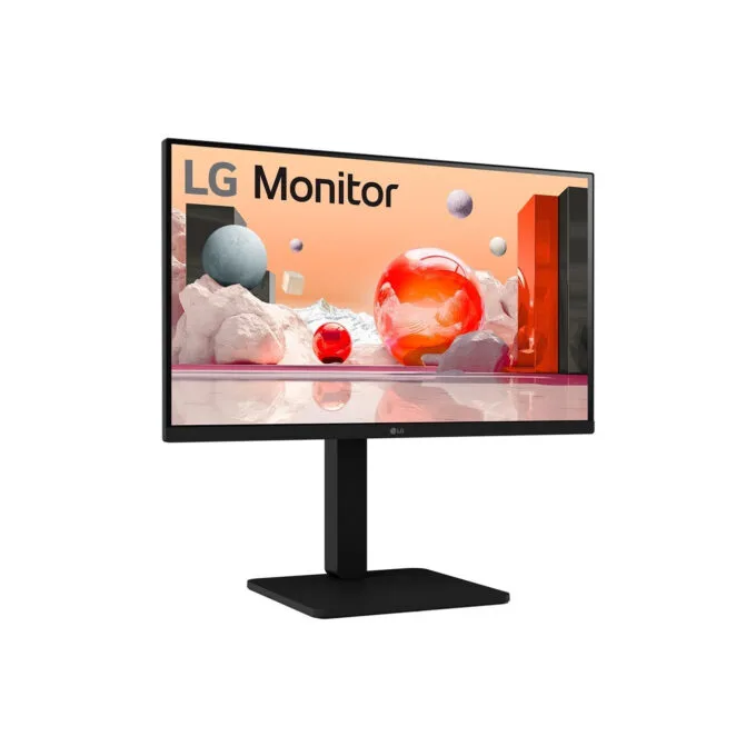 LG 24BA560-B 23.8" FHD IPS Monitor - 1920x1080 100Hz 5ms HDMI/DP/VGA USB Hub — image 3