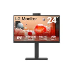 LG 24BA850-B - Black 23.8-inch IPS Full HD Monitor with HDMI/DP and Daisy Chain