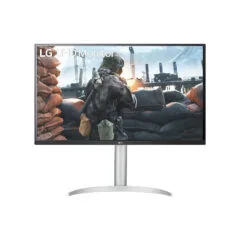 LG 27-Inch 27BP55U-B 4K UHD IPS Monitor - HDR10, USB-C PD 96W, HDMI 2.0, DP1.4 - Silver