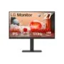 LG 27BA650-B - 27-inch FHD IPS Monitor, 1920x1080, 100Hz, 5ms, HDMI/DP/USB-C, Built-in Speakers, Pivot Stand, Black