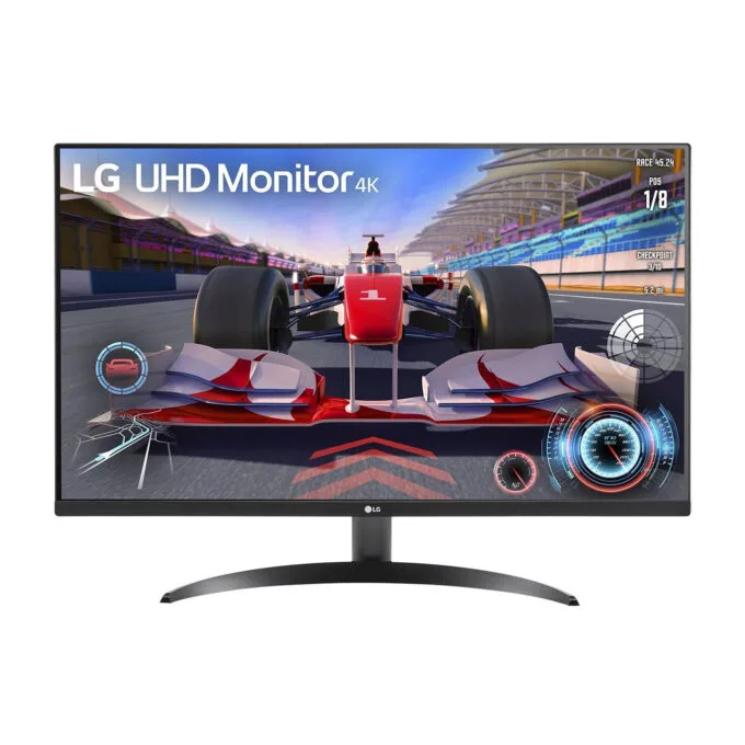 LG 32UR550-B 31.5in 4K VA Monitor - 32UR550-B - Flat, 60Hz, HDR10, FreeSync, 2xHDMI, DP, 2x5W Speakers, Pivot, Black — image 1