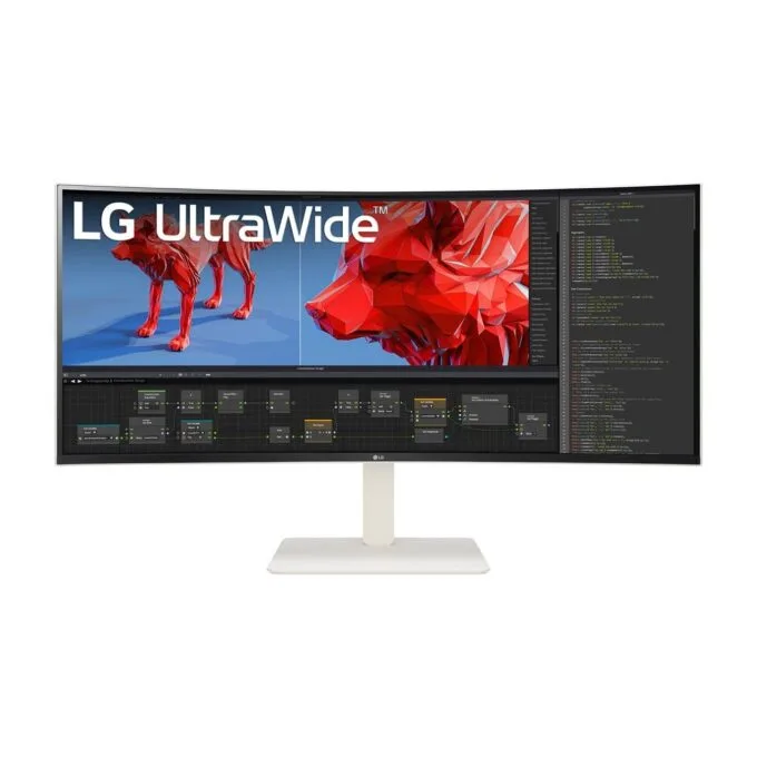 LG 38BR85QC-W 38" Ultrawide Curved Nano IPS Monitor — image 1