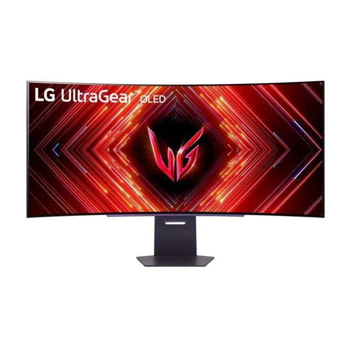 LG 45' 45GS95QX-B UltraGear Curved OLED 21:9 - 45GS95QX-B - 45-inch UW-OLED, 3440x1440, 120Hz — image 1