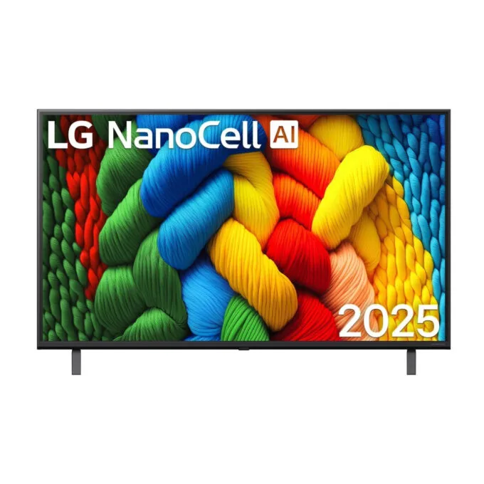 LG NanoCell 55 4K Smart TV - 55NANO81A6A - webOS, Direct-LED, Black — image 1