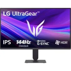 LG UltraGear - 24G411A-B - 60.4 cm 24' (1920×1080) 16:9 IPS 5ms 144Hz HDMI 2.0 DisplayPort 1.4 FreeSync G-SYNC Compatible
