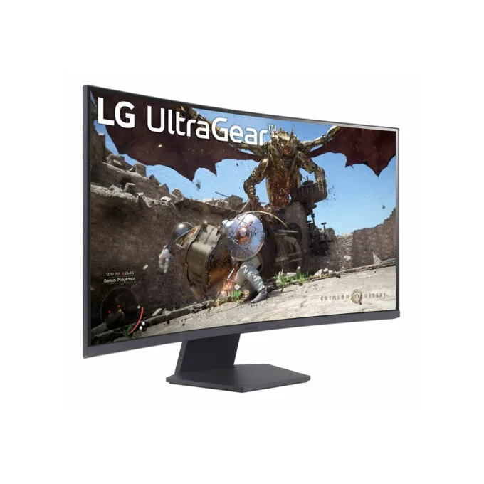 LG UltraGear 32GS60QC-B - 31.5in (80cm) QHD 2560x1440 Curved VA 1000R, 180Hz, 1ms, HDR10, FreeSync, Black — image 4