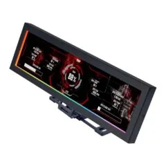 Lian Li 8.8' Universal Screen Black - For Any PC - ARGB Frame - Display Panel - LCD Mini Monitor