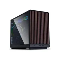 Lian Li DAN A3-mATX Wood - Micro-ATX Tower w/ Glass & Wood