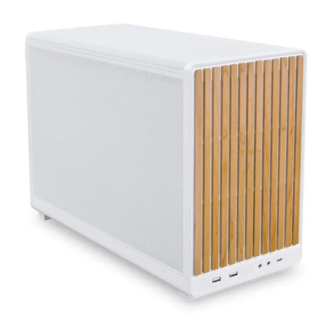 Lian Li DAN Case A3-mATX White Wood - Micro-ATX Small Form Factor PC Case — image 2