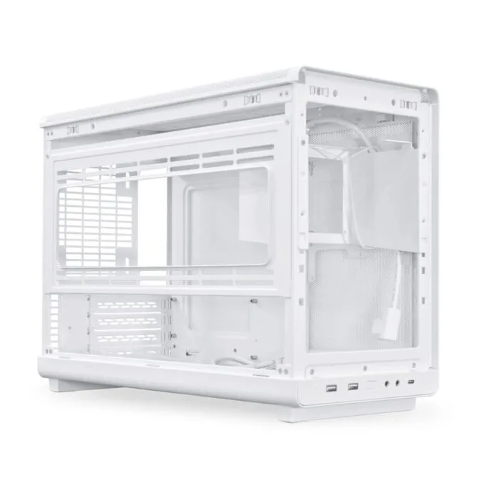 Lian Li DAN Case A3-mATX White Wood - Micro-ATX Small Form Factor PC Case — image 3