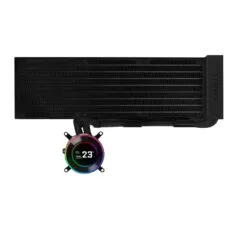 Lian Li HydroShift II LCD-C 360 - Fanless 360mm AIO CPU Cooler - Black