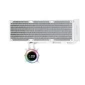 Lian Li HydroShift II LCD-C 360 - HYDROSHIFT II LCD-C 360 - White Fanless AIO CPU Cooler