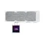 Lian Li Hydroshift II LCD-S White - 360N - Fanless AIO CPU Cooler - 3.4' Screen - 1851 1700, AM5 AM4