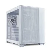 Lian Li O11 Air Mini White ATX Mini Tower PC Case w/ 3 Fans