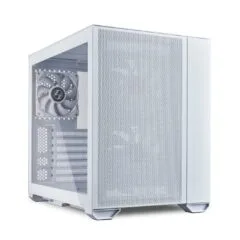 Lian Li O11 Air Mini White ATX Mini Tower PC Case w/ 3 Fans