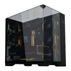 LIAN LI O11 Vision Compact Black - E-ATX under 280mm ATX 360AIO Tower PC Case