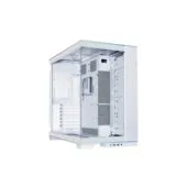 LIAN LI O11D EVO RGB White - E-ATX Full Tower, ARGB Lighting, Reversible Chassis