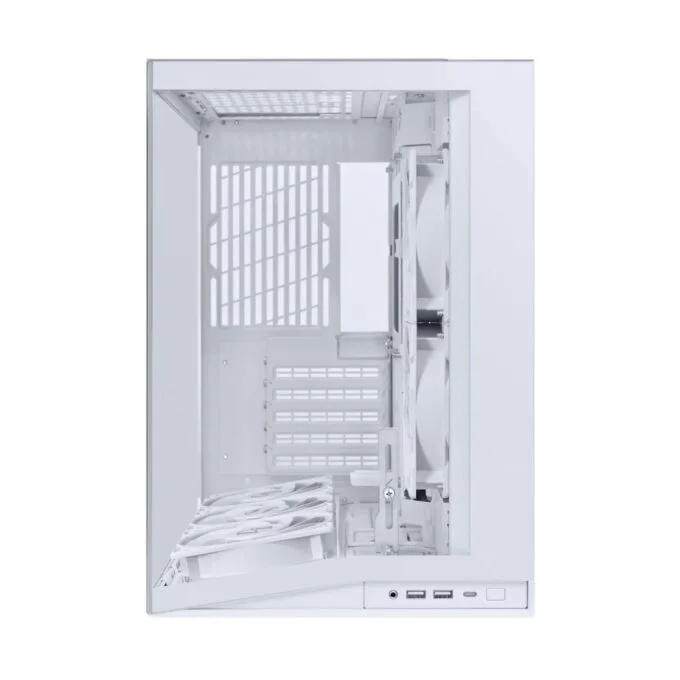 Lian Li O11D Mini V2 Flow White - O11D Mini V2 - ATX PC Gaming Case, 5 Fans Preinstalled, Improved Airflow, GPU Bracket — image 9