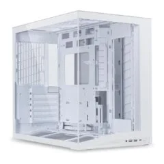 Lian Li O11D Mini V2 WHITE - O11D Mini V2 - ATX PC Gaming Case, Improved Airflow