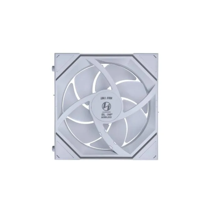 Lian Li UNI FAN SL-INF Wireless 120mm Reverse Blade 3-Pack with Controller - White — image 4
