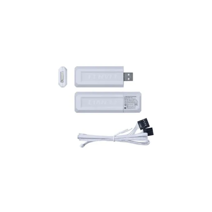 Lian Li UNI FAN SL-INF Wireless 120mm Reverse Blade 3-Pack with Controller - White — image 5
