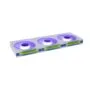 Lian Li UNI FAN SL-INF Wireless 120mm Reverse Blade 3-Pack with Controller - White