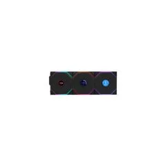 Lian Li UNI FAN TL-LCD Wireless Reverse 120 Case Fan - Black 3-Pack + Controller