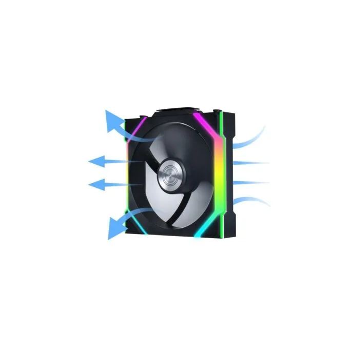 Lian Li UNIFAN SL Wireless 120 Reverse Black - 120mm ARGB Case Fan — image 5
