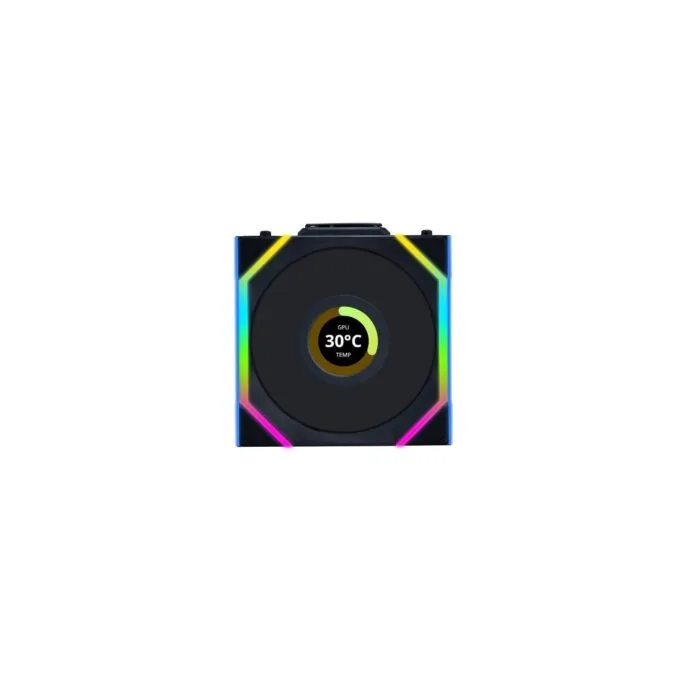 Lian Li UNIFAN SL Wireless LCD 120 - Case Fan - Black — image 1
