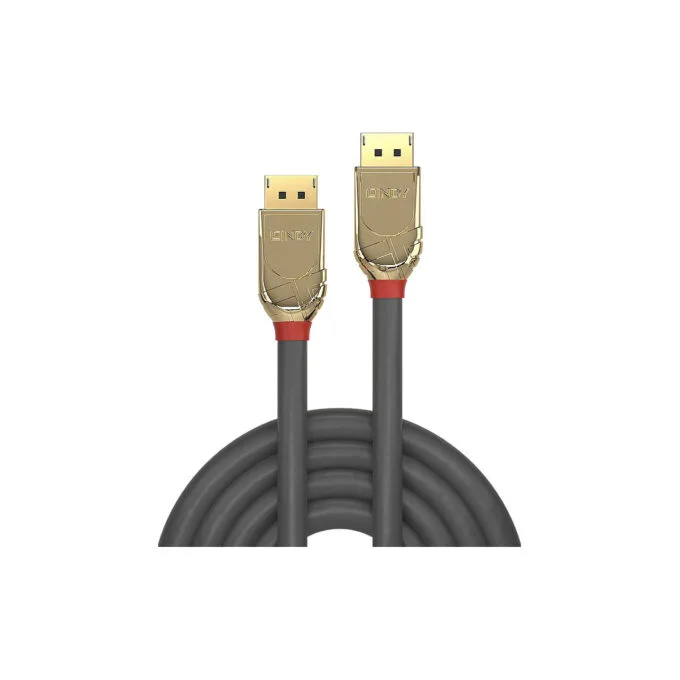 LINDY DisplayPort Kabel Gold Line 4K60Hz 5m — image 2