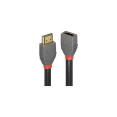 LINDY HDMI 2.0 Verlängerungskabel 1m. Anthra Line