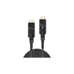 LINDY Micro-HDMI Fibre Optic Hybrid 18G Kabel 10m