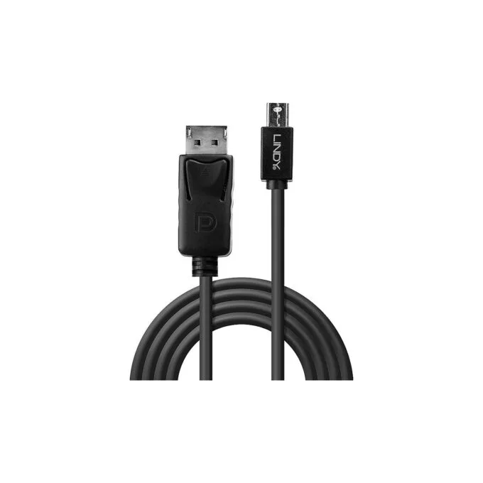 LINDY Mini-DisplayPort an Displayport Kabel schwarz 3m — image 2