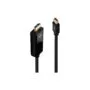LINDY Mini-DisplayPort an HDMI Kabel 4K30 (DP: passiv) 3m