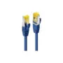 LINDY Patchkabel Cat6A S FTP LSZH Cat7 Rohkabel blau 5.00m