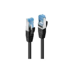 LINDY Patchkabel Cat6A S FTP PIMF LSZH schwarz 7.50m