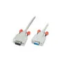 LINDY RS232 Kabel 9pol. Sub-D St Kpl 2m