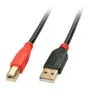 LINDY USB 2.0 Aktiv-Kabel Typ A B M M 10m