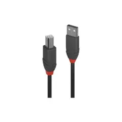 LINDY USB 2.0 Kabel Typ A B Anthra Line M M 7.5m