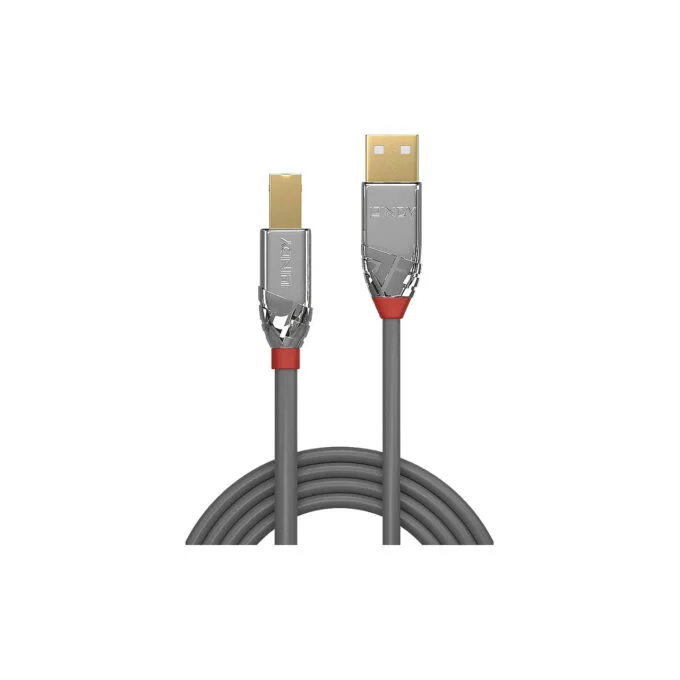 LINDY USB 2.0 Kabel Typ A B Cromo Line M M 3m — image 2