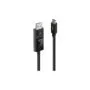 LINDY USB Typ C an Displayport 4K60 Adapterkabel mit HDR 2m